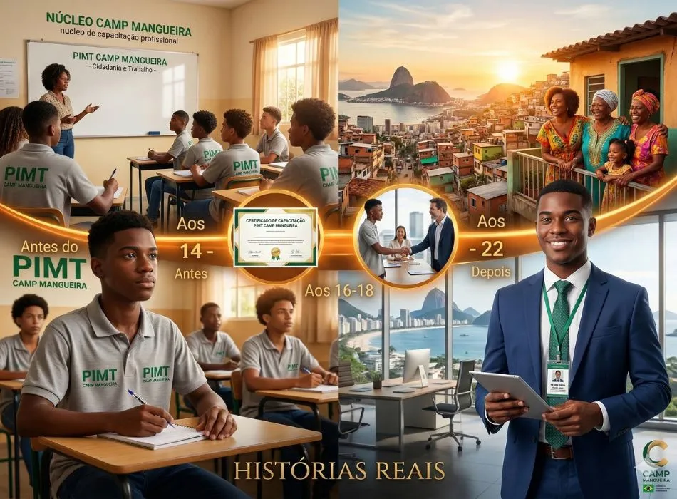 Histórias de sucesso: jovens transformados pelo CAMP Mangueira